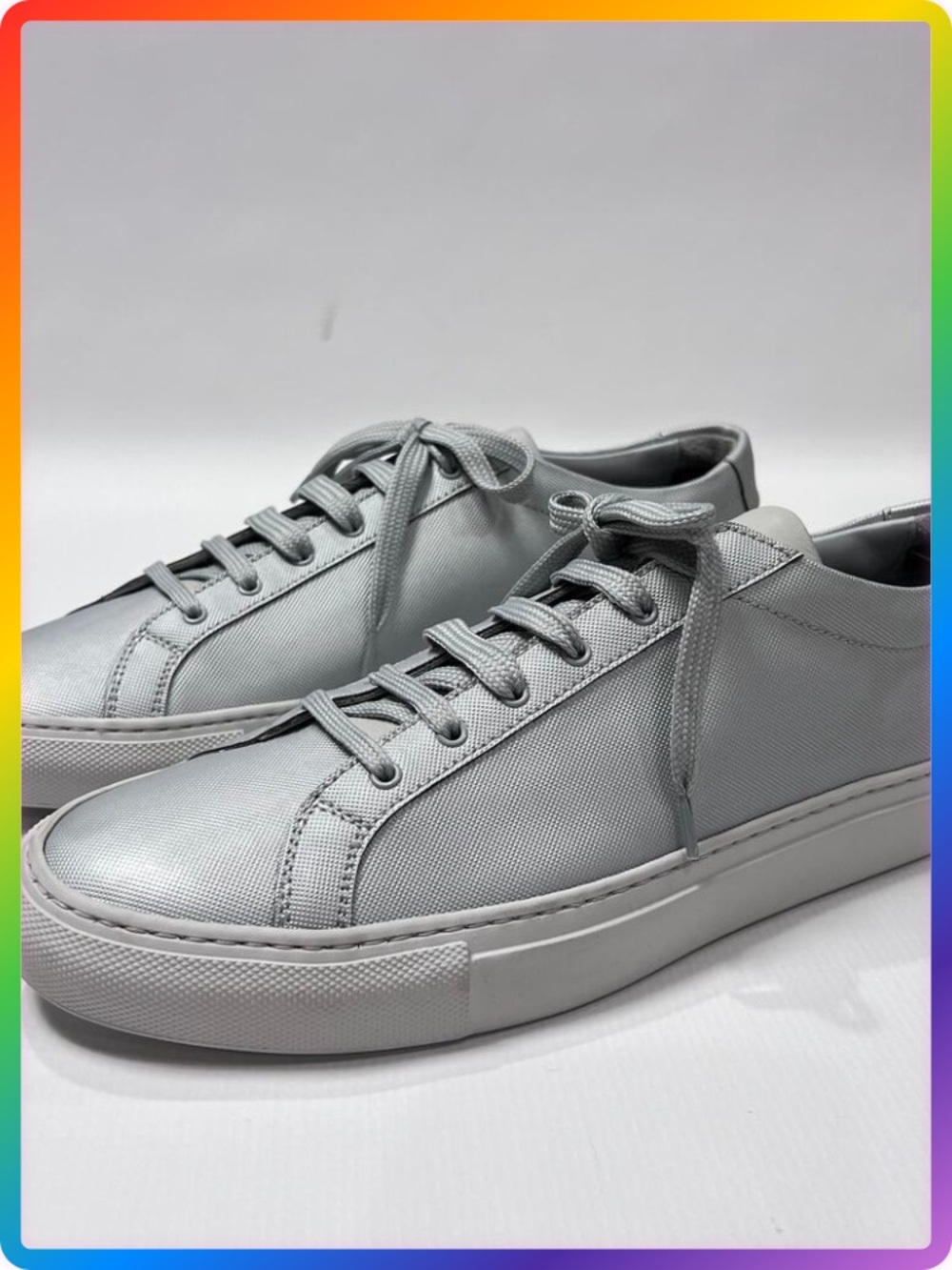 Common Projects Achilles Tech Runner Sneakers SIZE EU 42 Silver Gray US 9 ITALY